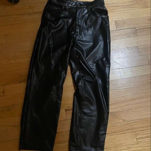 Abercrombie & Fitch Pants & Jumpsuits Abercrombie Leather Pants